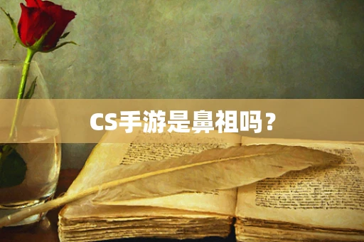 CS手游是鼻祖吗？